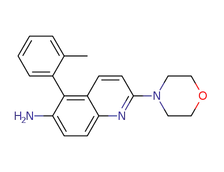 5-(2-methylphenyl)-2-morpholin-4-ylquinolin-6-amine