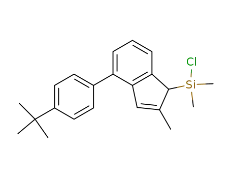 Silane,
chloro[4-[4-(1,1-dimethylethyl)phenyl]-2-methyl-1H-inden-1-yl]dimethyl-