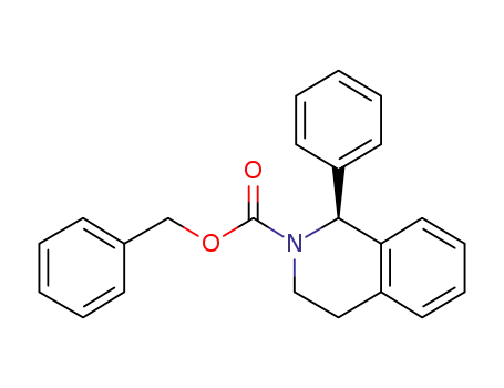 benzyl (S)-1-phenyl-1,2,3,4-tetrahydroisoquinoline-2-carboxylate