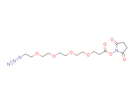 15-azido-4,7,10,13-tetraoxapentadecanoic acid N-hydroxysuccinimidyl ester