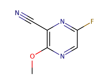 6-fluoro-3-methoxy-2-pyrazinecarbonitrile