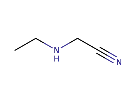 Molecular Structure of 24426-40-2 ((ethylamino)acetonitrile)