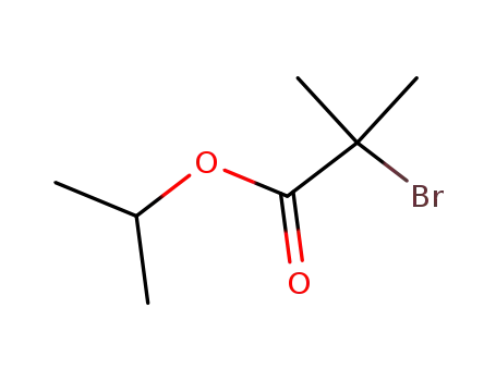 Molecular Structure of 51368-55-9 (Isopropyl 2-bromo-2-methylpropanoate)
