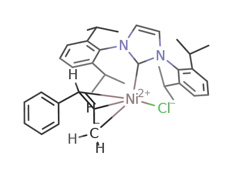 [Ni(1,3-bis(2,6-diisopropylphenyl)imidazol-2-ylidene)(cin)Cl]