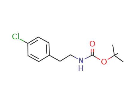 1-[2-(tert-butoxycarbonylamino)ethyl]4-chlorobenzene