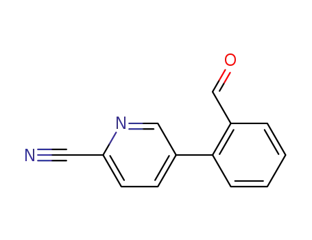 5-(2-formylphenyl)pyridine-2-carbonitrile