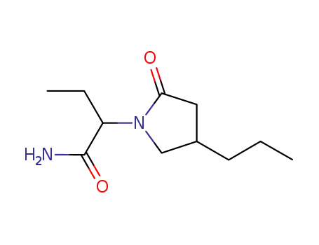 Molecular Structure of 357335-87-6 (Brivaracetam (Racemate))