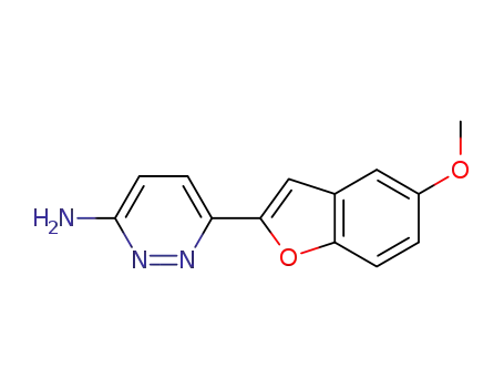 6-(5-Methoxy-benzofuran-2-yl)-pyridazin-3-ylamine