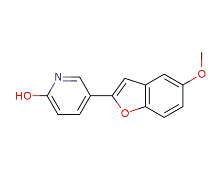 5-(5-Methoxy-benzofuran-2-yl)-pyridin-2-ol