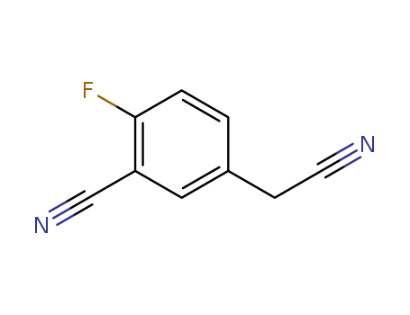 3-Cyano-4-fluorobenzeneacetonitrile