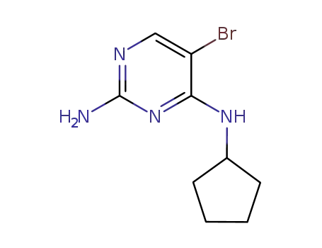 5-bromo-N4-cyclopentylpyrimidine-2,4-diamine
