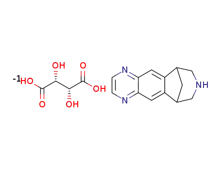 7,8,9,10-tetrahydro-6,10-methano-6H-pyrazino[2,3-h][3]benzazepine L-tartrate