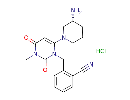 Alogliptin hydrochloride