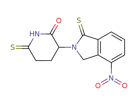 4-nitro-1-thioxo-2-(2-oxo-6-thioxopiperidine-3-yl)phthalimidine