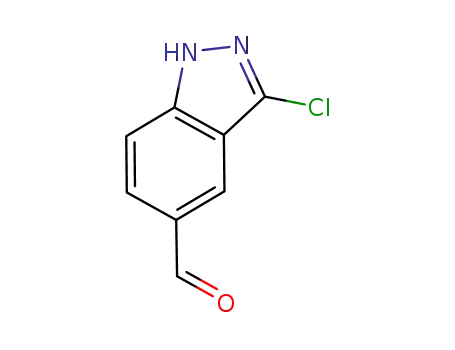 1H-Indazole-5-carboxaldehyde, 3-chloro-