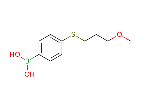 (4-{[3-(methoxy)propyl]thio}phenyl)boronic acid
