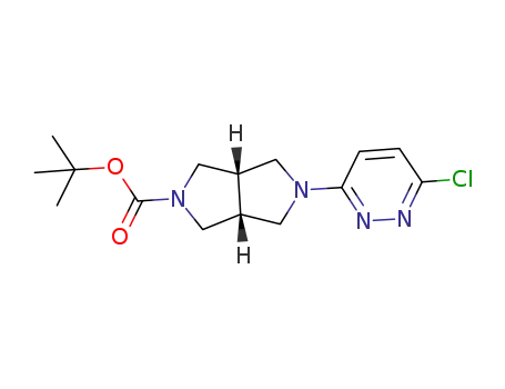 (3aR,6aS)-tert-butyl 5-(6-chloropyridazin-3-yl)hexahydropyrrolo[3,4-c]pyrrole-2(1H)-carboxylate