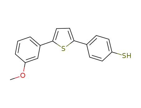 4-[5-(3-methoxyphenyl)-2-thienyl]benzenethiol