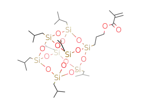 Molecular Structure of 307531-94-8 (PSS-(1-PROPYLMETHACRYLATE)-HEPTAISOBUTY&)