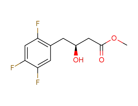 3(S)-4-(2,4,5-trifluorophenyl)-3-hydroxybenzenebutanoic acid methyl ester