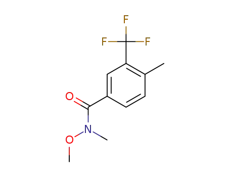 N-methoxy-N,4-dimethyl-3-(trifluoromethyl)benzamide
