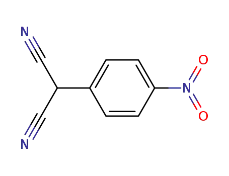 Molecular Structure of 7077-65-8 ((4-nitrophenyl)propanedinitrile)