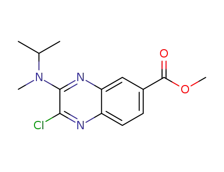 methyl 2-chloro-3-(isopropyl(methyl)amino)quinoxaline-6-carboxylate