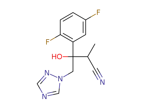 3-(2,5-difluorophenyl)-3-hydroxy-2-methyl-4-(1H-1,2,4-triazol-1-yl) butyronitrile
