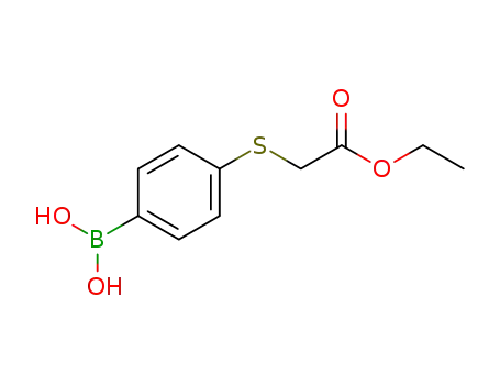 {4-[(2-ethoxy-2-oxoethyl)thio]phenyl}boronic acid
