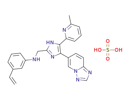 N-((4-([1,2,4]triazolo[1,5-a]pyridin-6-yl)-5-(6-methylpyridin-2-yl)-1H-imidazol-2-yl)methyl)-3-vinylaniline sulfate