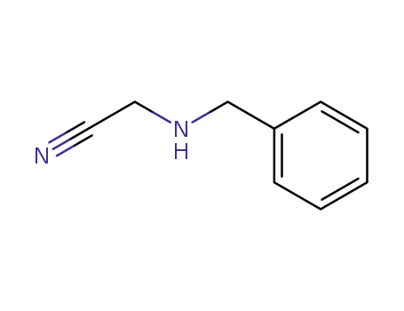 Molecular Structure of 3010-05-7 (2-(benzylamino)acetonitrile)