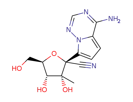 1′-cyano-2′-C-methyl-4-aza-7,9-dideazaadenosine