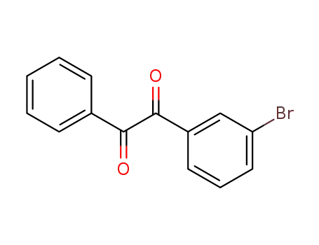 Molecular Structure of 40396-54-1 (Ethanedione, (3-bromophenyl)phenyl-)