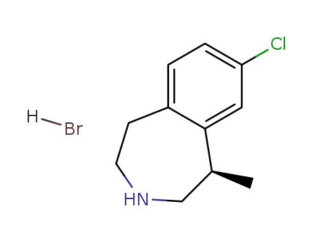 (R)-8-chloro-1-methyl-2,3,4,5-tetrahydro-1H-3-benzazepine hydrobromide