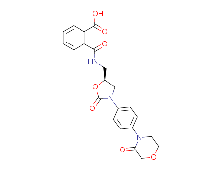 Benzoic acid, 2-[[[[(5S)-2-oxo-3-[4-(3-oxo-4-Morpholinyl)phenyl]-5-oxazolidinyl]Methyl]aMino]carbonyl]-