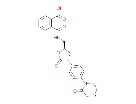 Benzoic acid, 2-[[[[(5S)-2-oxo-3-[4-(3-oxo-4-Morpholinyl)phenyl]-5-oxazolidinyl]Methyl]aMino]carbonyl]-