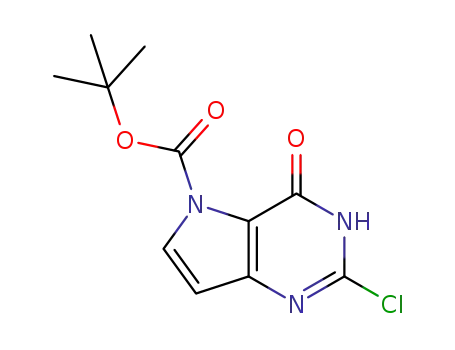 tert-butyl 2-chloro-4-oxo-3,4-dihydro-5H-pyrrolo[3,2-d]pyrimidine-5-carboxylate