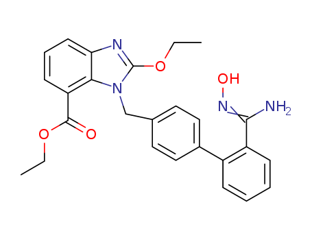 (Z)-Ethyl-2-ethoxy-3-((2'-(N'-hydroxycarbaMiMidoyl) biphenyl-4-yl) Methyl)-3H-benzo[d] iMidazole-4-carboxylate