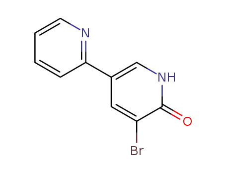 Molecular Structure of 381233-79-0 (5'-broMo-[2,3'-bipyridin]-6'(1'H)-one)