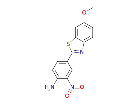 2-(4'-amino-3-nitrophenyl)-6-methoxybenzothiazole