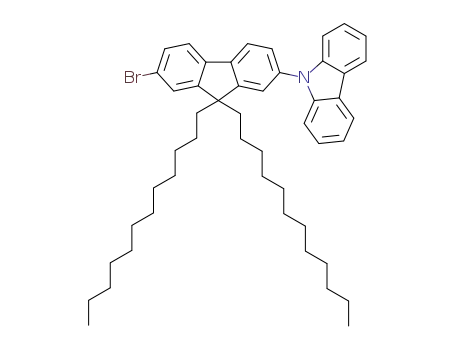 2-bromo-7-(carbazol-N-yl)-9,9-didodecylfluorene