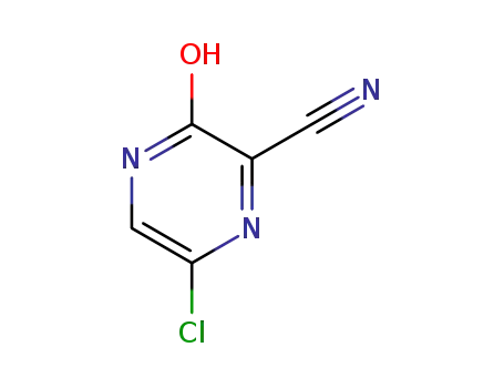 6-chloro-3-hydroxylpyrazine-2-carbonitrile