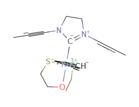 [ruthenium(III)(O(CH2CH2S)2)(CHPh)(1,3-bis-(2,4,6-trimethylphenyl)-4,5-dihydroimidazole)]