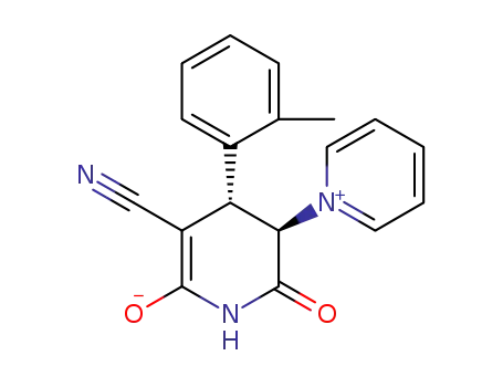 5'-cyano-1',2',3',4'-tetrahydro-6'-hydroxy-4'-(2-methylphenyl)-2'-oxo-1,3'-bipyridinium inner salt