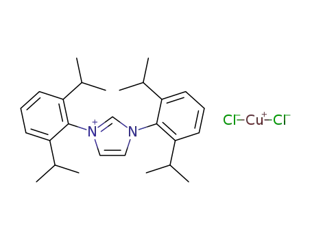 [1,3-bis(2,6-diisopropylphenyl)-1H-imidazol-3-ium][CuCl2]