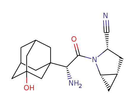 (R)-3-hydroxyadamantylglycine-L-cis-4,5-methanoprolinenitrile