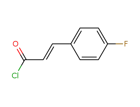 Molecular Structure of 13565-08-7 (4-FLUOROCINNAMOYL CHLORIDE  97)