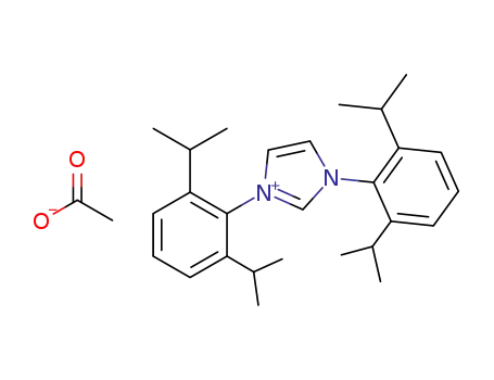 1,3-bis(2,6-diisopropylphenyl)imidazolium acetate