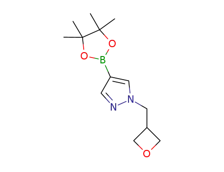 1-(oxetan-3-ylmethyl)-4-(4,4,5,5-tetramethyl-1,3,2-dioxaborolan-2-yl)-1H-pyrazole