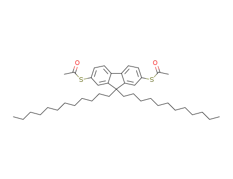 9,9-didodecyl-2,7-bis(acetylthio)fluorene